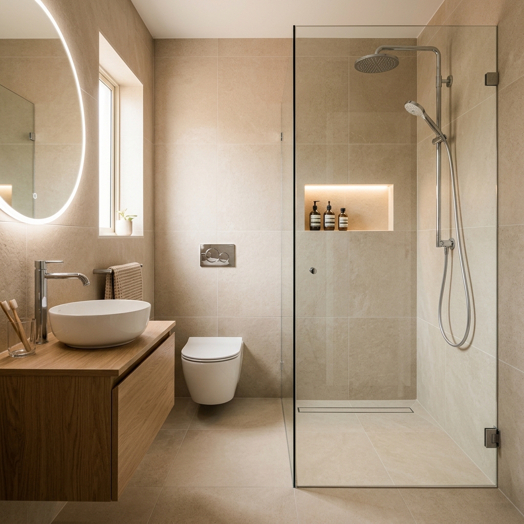 Reforma integral de baño con ducha en Galapagar Sierra de Madrid